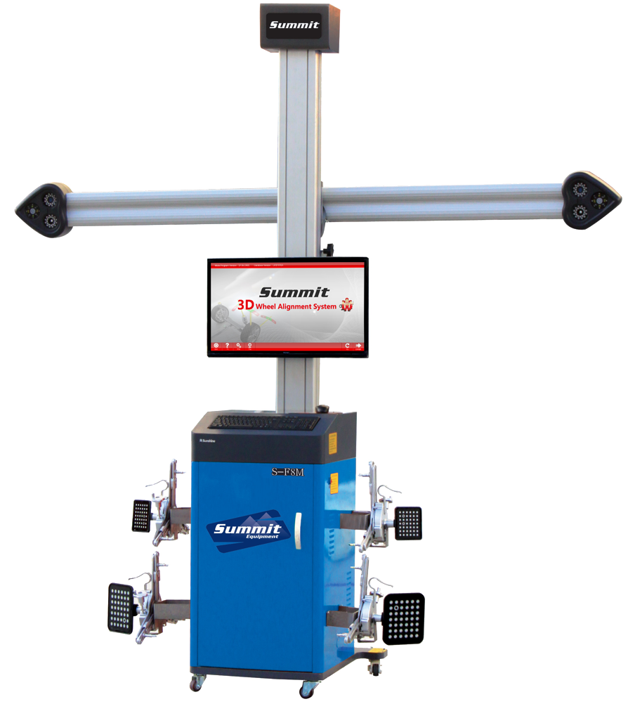 S-F8M - 4 Camera 3D Wheel Aligner | Precision Equipment NZ
